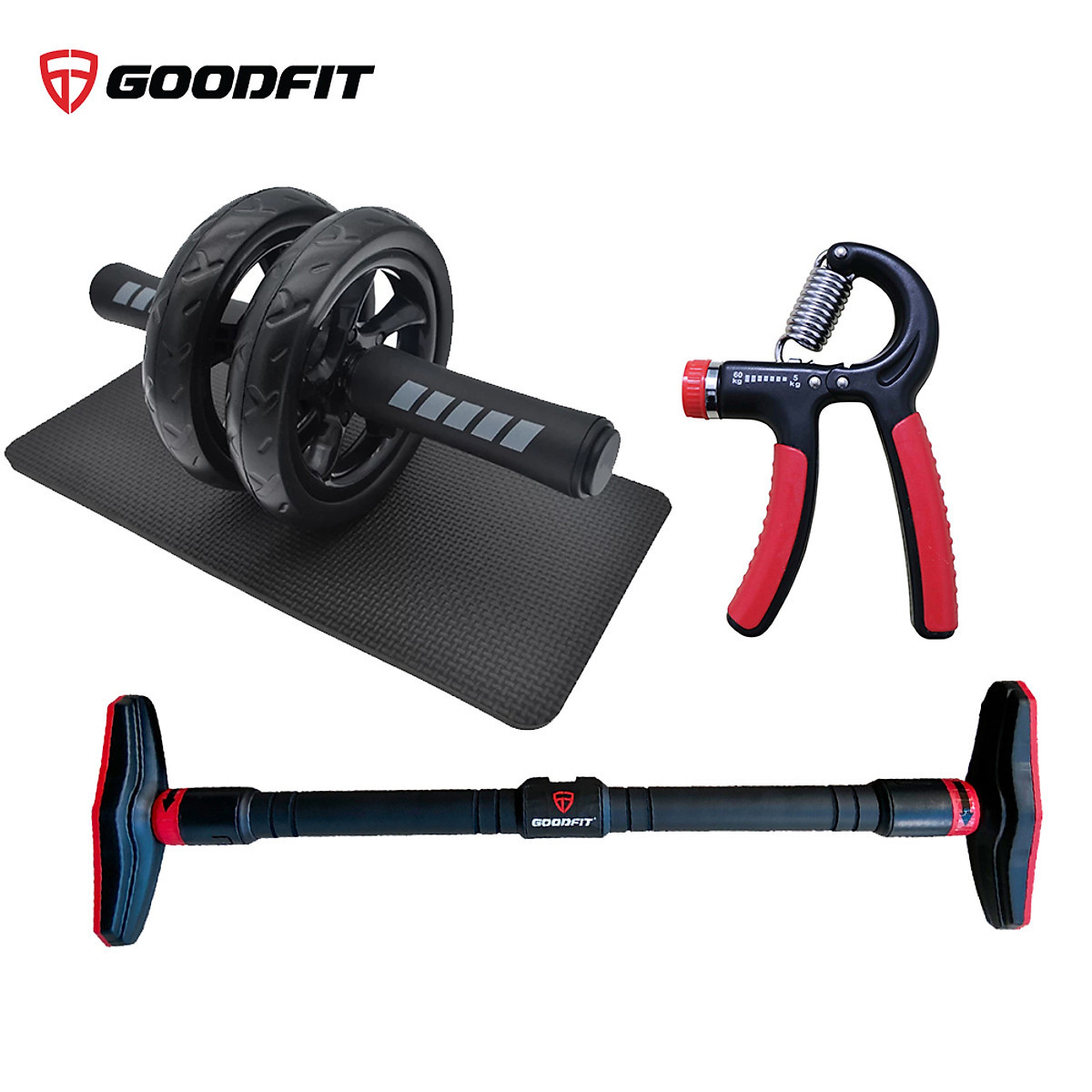 Bộ Đồ Dụng Cụ Thiết Bị Tập Gym, Thể Dục, Thể Thao Tại Nhà GoodFit GF001SET