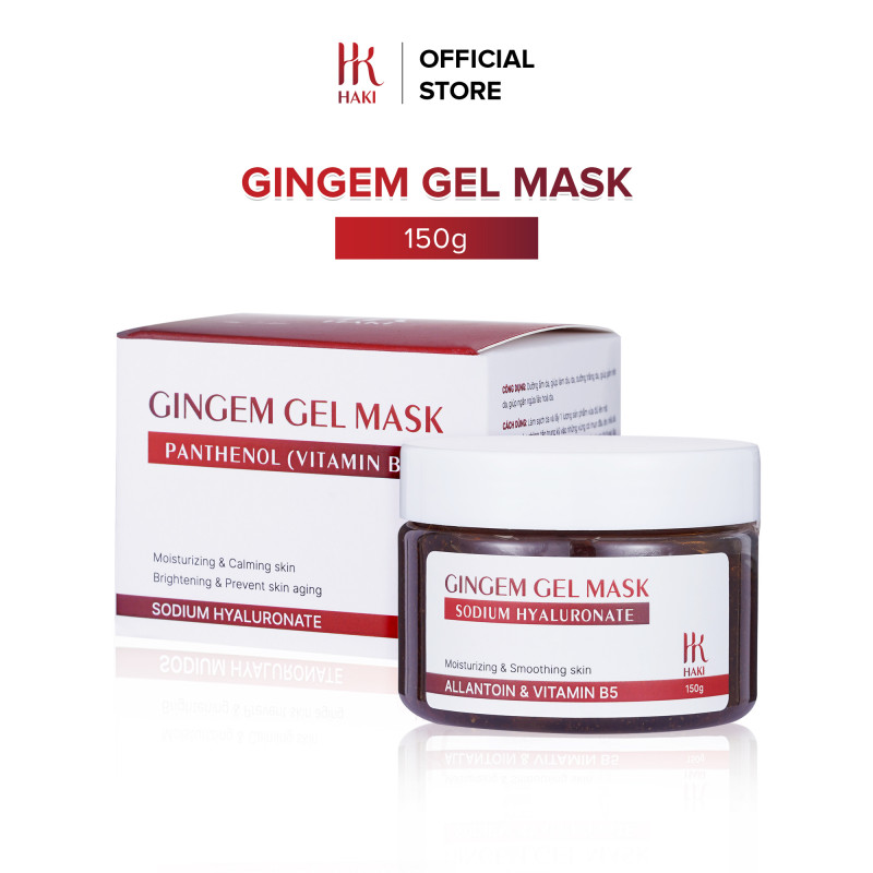 .Mặt Nạ Dưỡng Ẩm Dưỡng Trắng HAKI Haki Gingem Mask 150g
