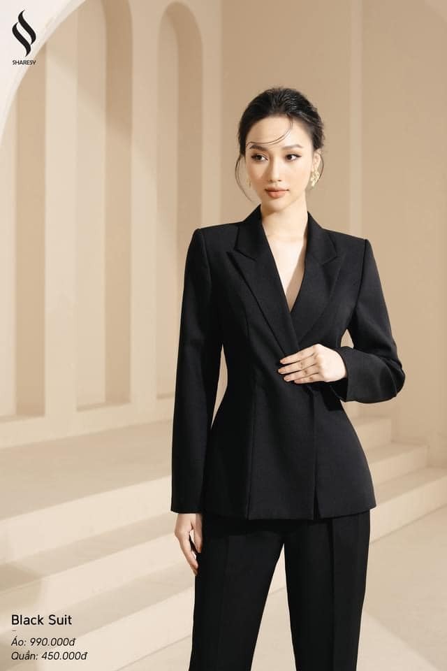 ÁO VEST DÁNG PEPLUM, 2 KHUY TAY DÀI