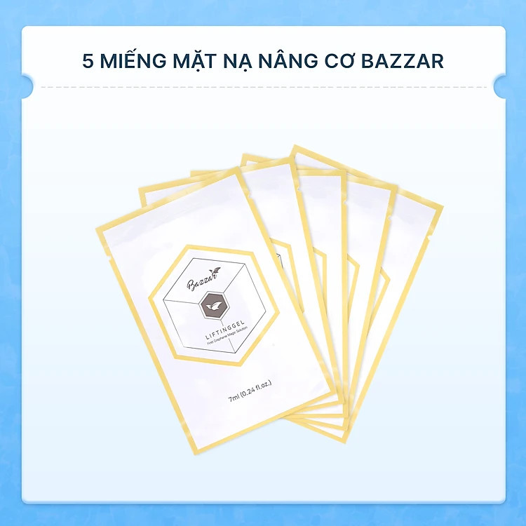 Gel Nâng Cơ Cải Thiện Nếp Nhăn Bazzar